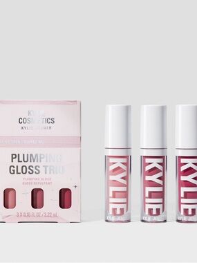 the Kylie Cosmetics Plumping Gloss Trio Gift Set
